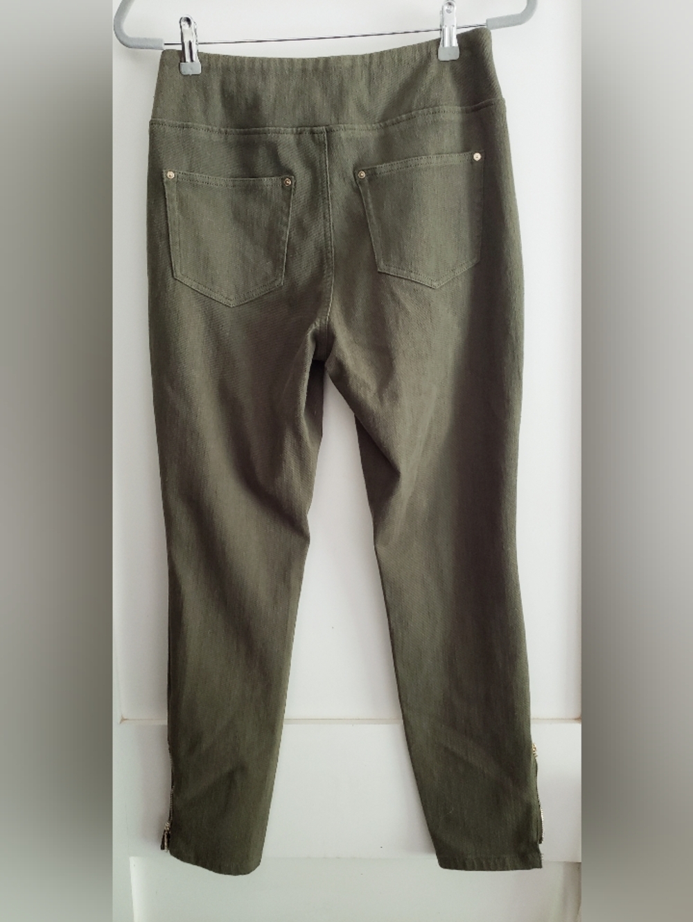 Kim Gravel Jean Style Pants, Size 6, Not Used, Army Green - Picture 3 of 7